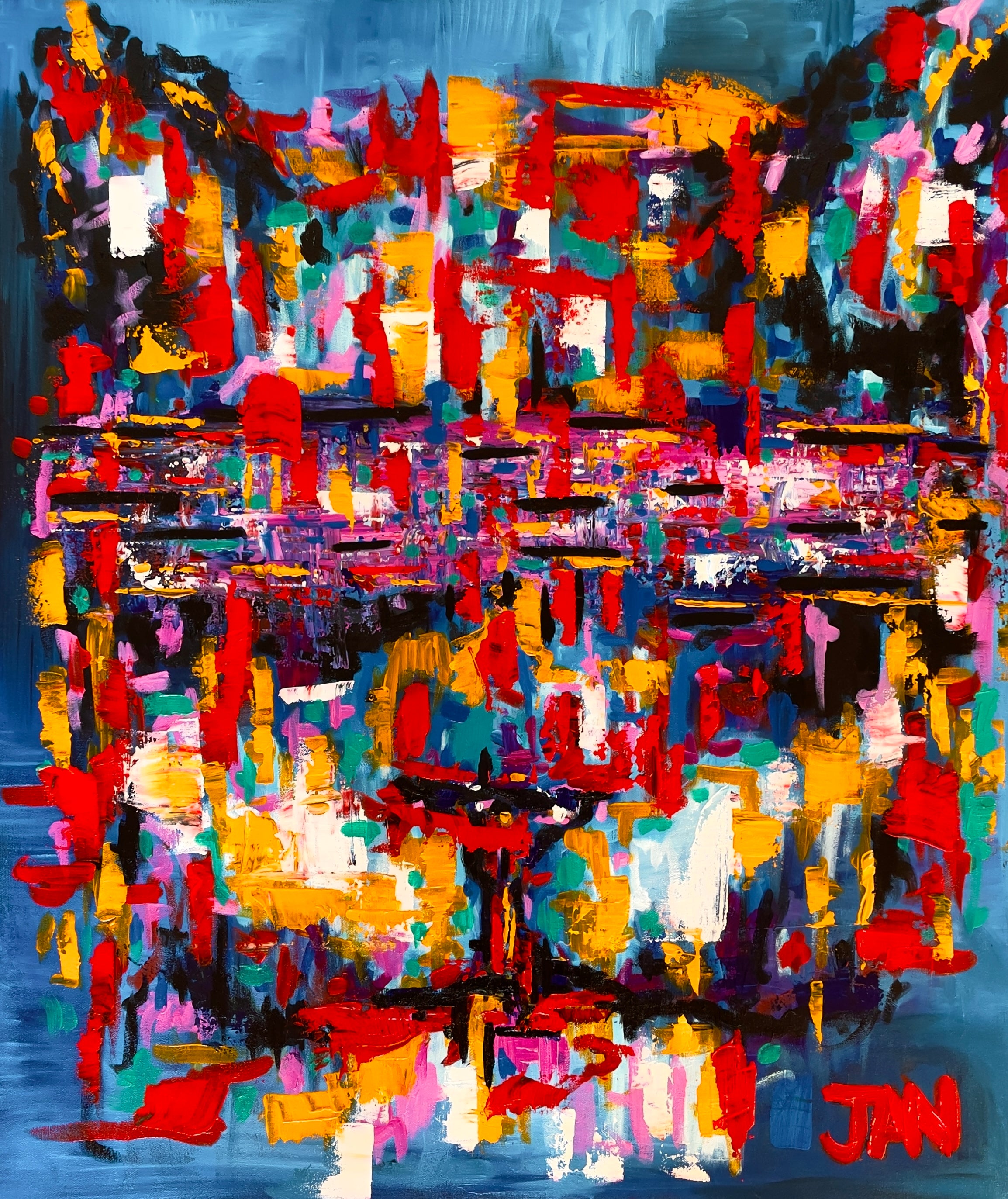 Wild Cat Artwork By JAN Contemporary Expression From South Africa Wild Cat Artwork By JAN Contemporary Expression From South Africa