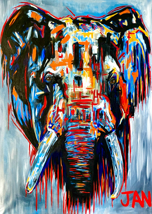 Giant of the Jungle  |  Painting