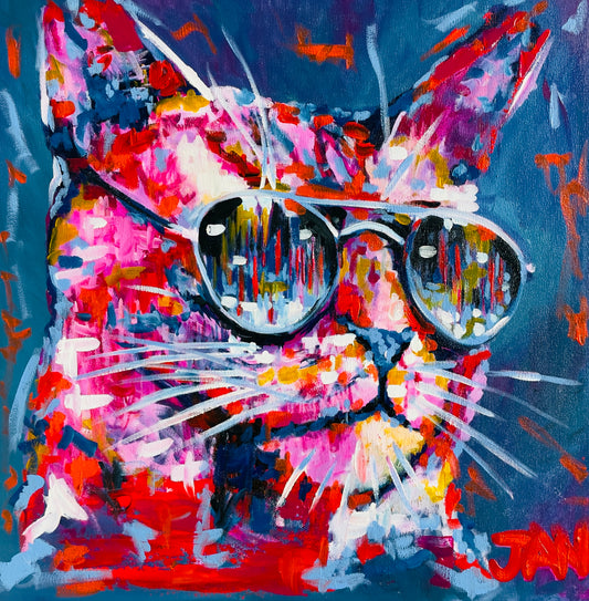 Cool Cat  |  Painting