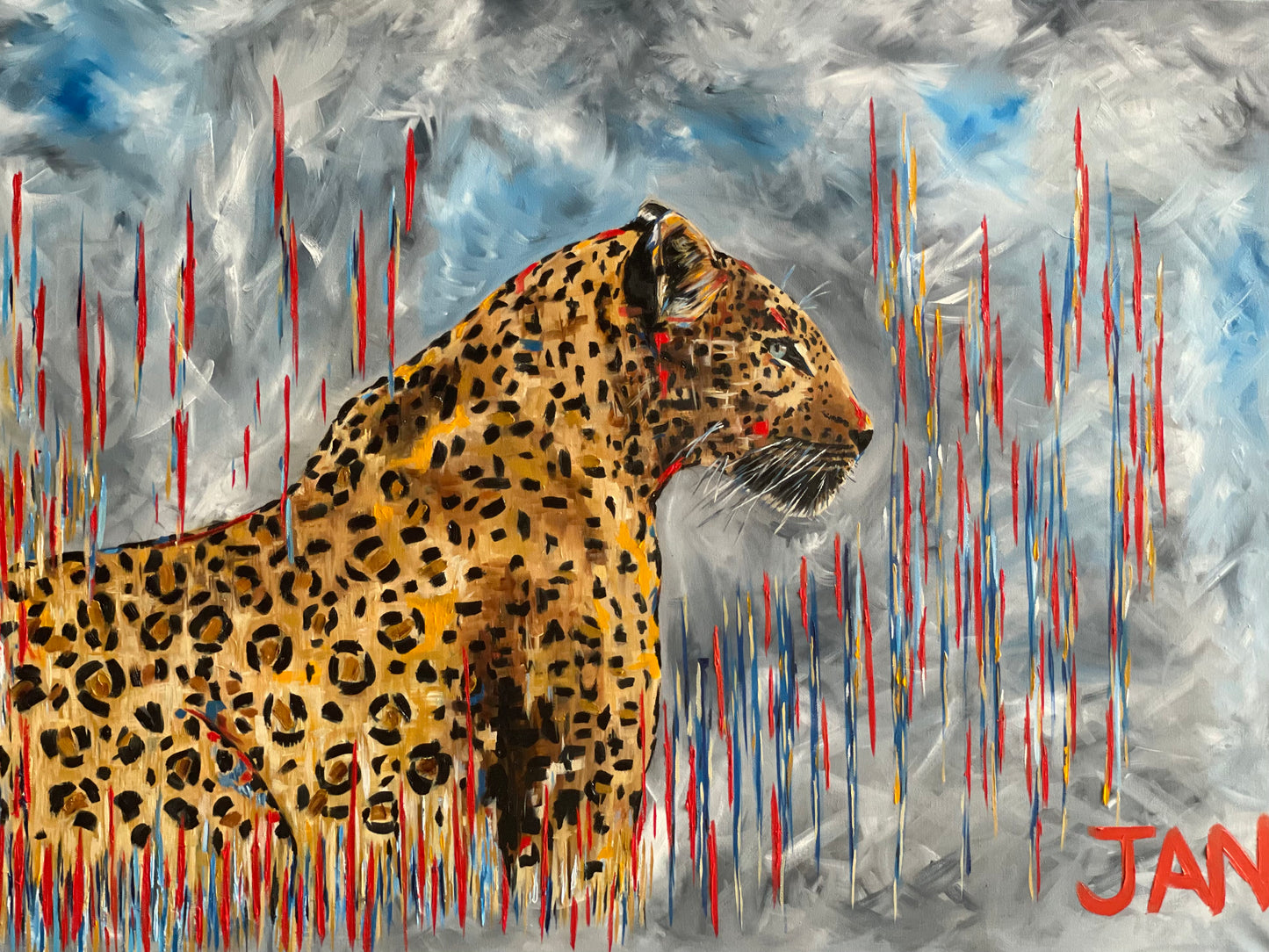 Leopard  |  Painting