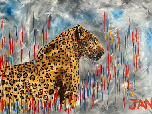 Leopard  |  Painting