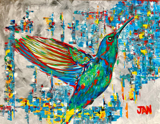 Hummingbird  |  Painting