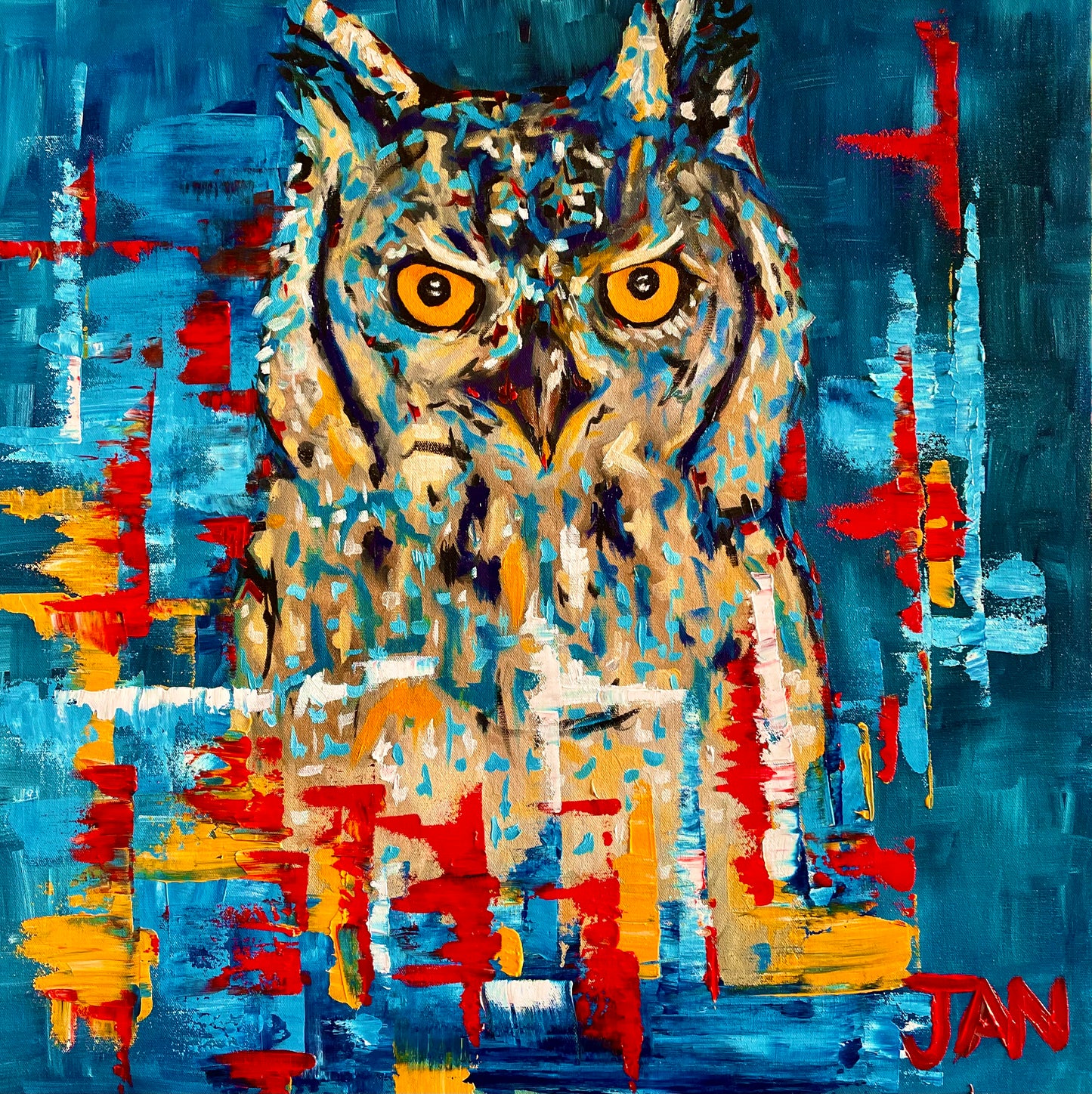 Owl  |  Painting