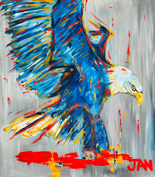 Flying Eagle  |  Painting