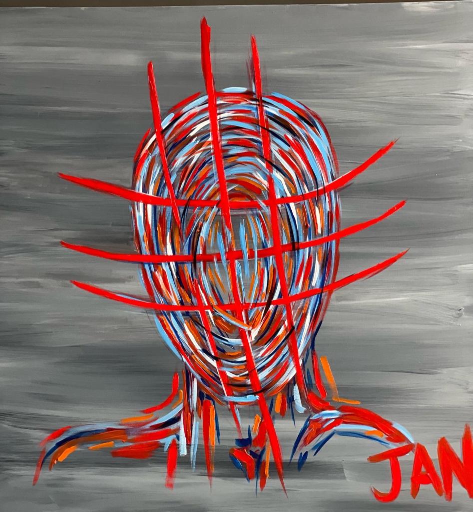 Trapped Mind  |  Painting
