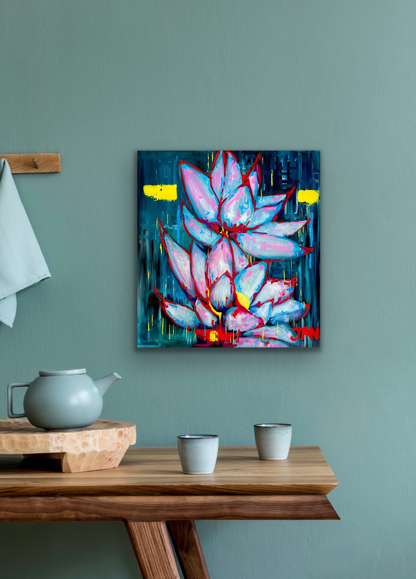 Lotus Bloom  |  Painting